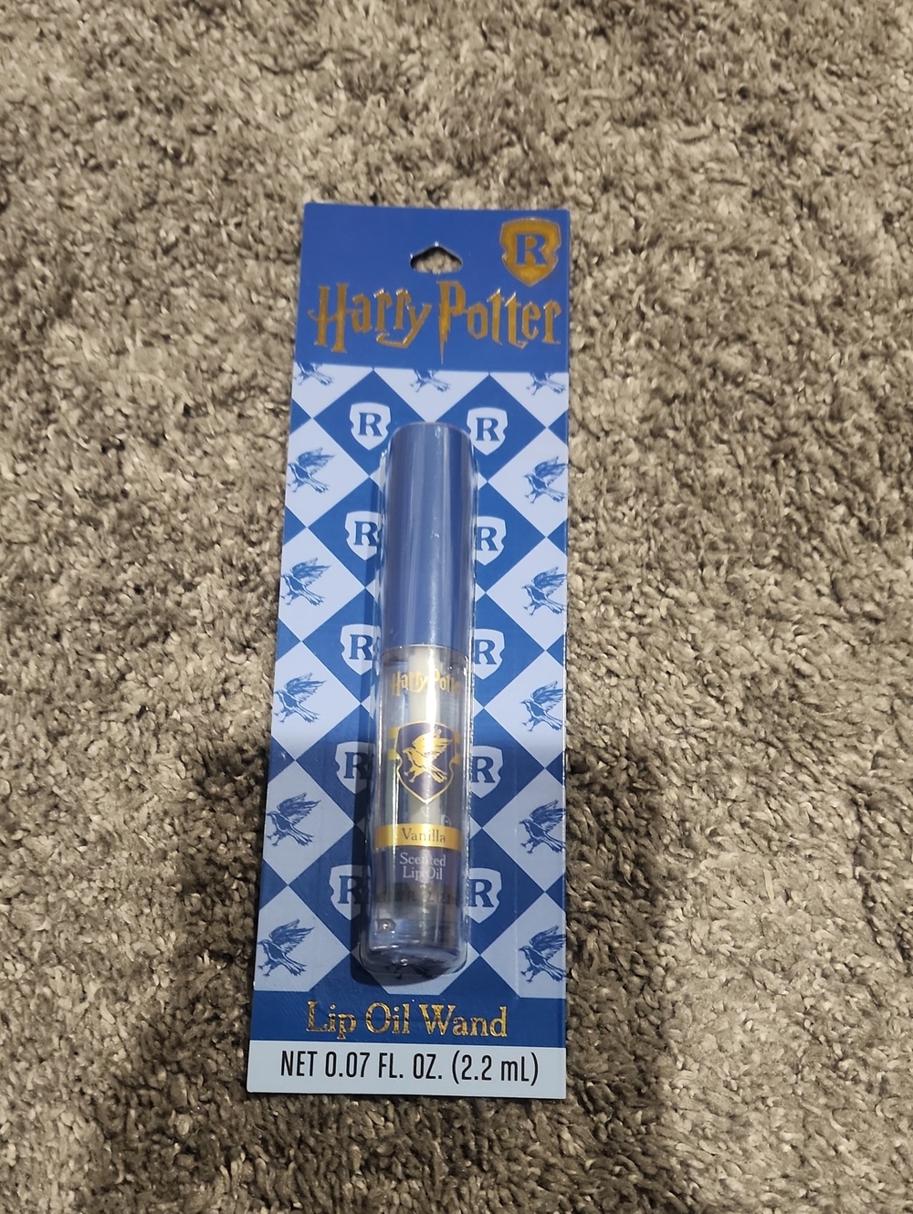 Harry Potter Ravenclaw Blue Lip Oil Wand - Vanilla Scent